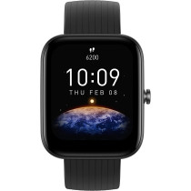 Amazfit Bip 3 Pro Sport Smart Watch 1.69 Color Display 4 Satellite Positioning System 60+Sports Mode Fitness Watch 5 Atm Waterproof - Black