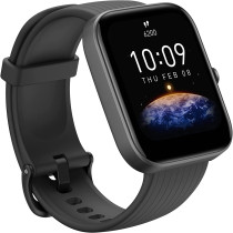 Amazfit Bip 3 Pro Sport Smart Watch 1.69 Color Display 4 Satellite Positioning System 60+Sports Mode Fitness Watch 5 Atm Waterproof - Black