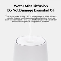 Zolele Ad1 Mini Humidifier Aroma Diffuser 120Ml Mini Air Purifier Aromatherapy Oil Diffuser Machine 5W Type-C - White