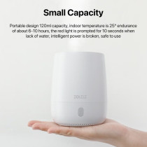 Zolele Ad1 Mini Humidifier Aroma Diffuser 120Ml Mini Air Purifier Aromatherapy Oil Diffuser Machine 5W Type-C - White