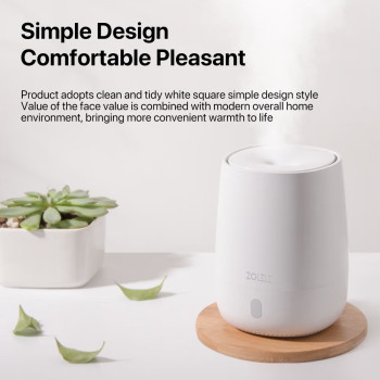 Zolele Ad1 Mini Humidifier Aroma Diffuser 120Ml Mini Air Purifier Aromatherapy Oil Diffuser Machine 5W Type-C - White