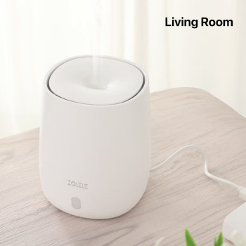 Zolele Ad1 Mini Humidifier Aroma Diffuser 120Ml Mini Air Purifier Aromatherapy Oil Diffuser Machine 5W Type-C - White
