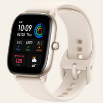 Amazfit Gts 4 Mini Smart Watch Ultra Slim 1.65-Inch Amoled Display 24H Health Management Gps 15 Days Battery Life - White