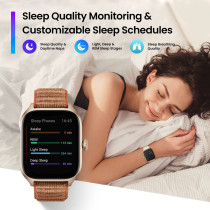 Amazfit Gts 4 Smart Watch 1.75-Inch Amoled Display 24/7 Health Management Bluetooth Phone Calls Gps Music Storage - Brown