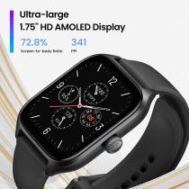 Amazfit Gts 4 Smart Watch 1.75-Inch Amoled Display 24/7 Health Management Bluetooth Phone Calls Gps Music Storage - Brown