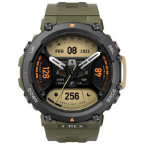 Amazfit T Rex 2 Smart Watch 1.39-Inch Amoled Display Real Time Navigation Gps Health & Fitness Tracker Sport Watch - Green