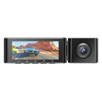 JIEKEMI KM800 Smart Dash Cam 4K HD With Built-in WiFi & GPS WDR Function Super Night Vision Camera - Black