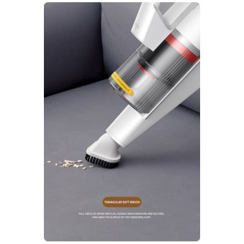 Deerma Dx888 3-In-1 Portable Vacuum Cleaner With 18000Pa Strong Suction & 500Ml Dust Bag Handheld Vacuum - White