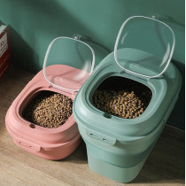 Jordan & Judy Silicone Foldable Rice Storage Moisture Proof & Insect Proof Sealed Multi-Purpose Household Storage Box 50L Capacity Storage - Green