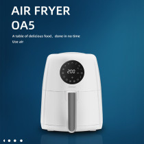 Onemoon OA5 Electric Air Fryer 3.5L Large, Non-Stick, Digital Electric Cooker 1500W - White