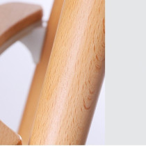 Teknum - Premium Dual Height Wooden High Chair - Ivory