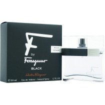 Salvatore Ferragamo F Black For Men, 1.7 Oz Edt Spray