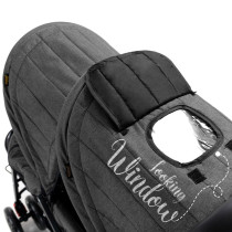 Teknum Twin Baby Stroller Combo - Dark Grey