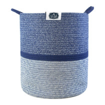 Little Story - Cotton Rope Diaper Caddy XL - Blue