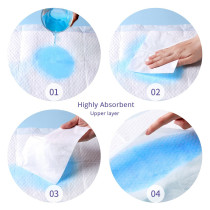 Sunveno Disposable Absorbent Changing Mat - Pack of 20pcs - White