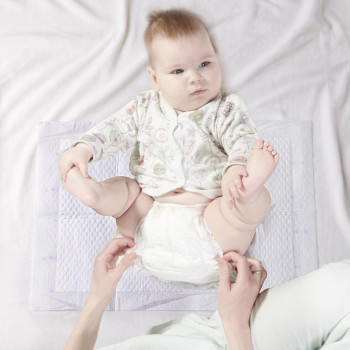 Sunveno Disposable Absorbent Changing Mat - Pack of 20pcs - White