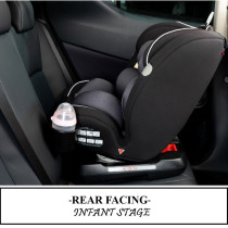 Teknum Evolve 360 Car Seat 0-12yrs Grey