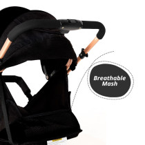 Teknum Reversible Trip Stroller Black