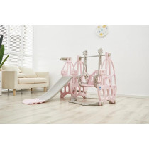 Little Story 3in1 Swing wt Slide - Pink