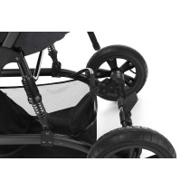 Teknum 3 in 1 Pram Stroller and Infant Car Seat Bundle - Space Grey