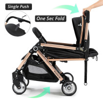 Teknum Explorer Travel Stroller-Black
