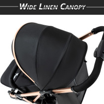 Teknum Explorer Travel Stroller-Black