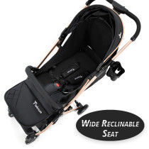 Teknum Explorer Travel Stroller-Black