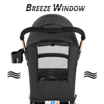 Teknum Explorer Travel Stroller-Black