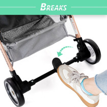 Teknum Explorer Travel Stroller-Mint Green