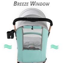 Teknum Explorer Travel Stroller-Mint Green