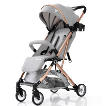 Teknum Explorer Travel Stroller-Grey