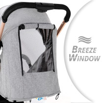 Teknum Explorer Travel Stroller-Grey