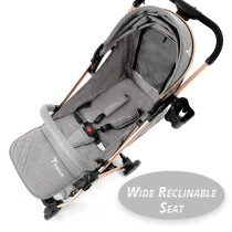 Teknum Explorer Travel Stroller-Grey