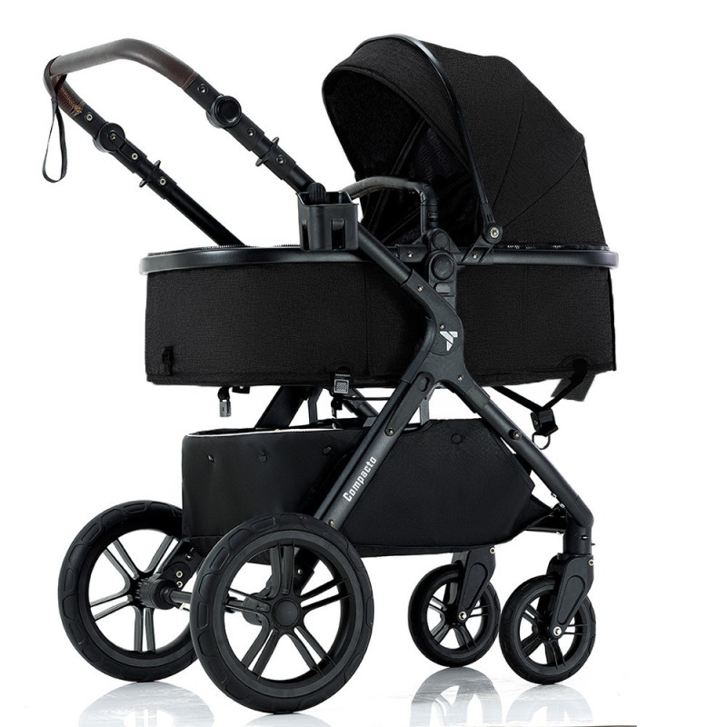 Teknum 3in1 Compacto Travel Stroller-Black
