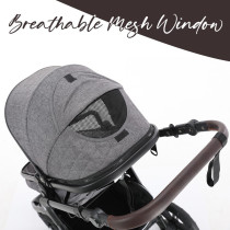 Teknum 3in1 Compacto Travel Stroller-Dark Grey
