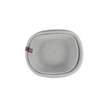Little Story Multipurpose Rope Baskets- Set of 3 - Grey