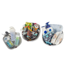 Little Story Multipurpose Rope Baskets- Set of 3 - Grey