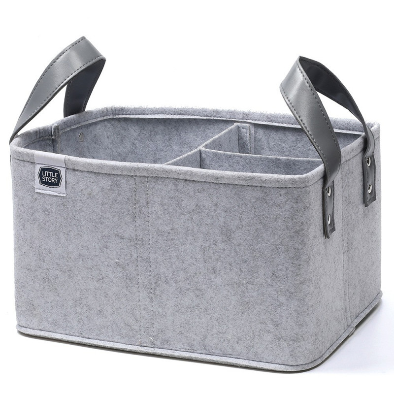Little Story Diaper Caddy Simplex-Grey