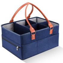 Little Story Premium Diaper Caddy-Blue