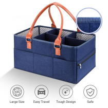 Little Story Premium Diaper Caddy-Blue