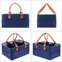 Little Story Premium Diaper Caddy-Blue