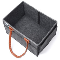 Little Story Diaper Caddy+Travel Pouch-Medium-Dark Grey