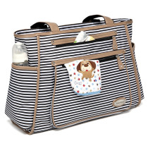 Little Story Betty Diaper Bag-Ivory