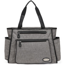 Little Story Betty Diaper Bag-Grey