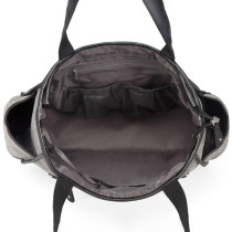 Little Story Betty Diaper Bag-Grey