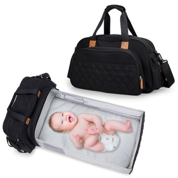 Little Story Bed in a Bag Quilted - Black