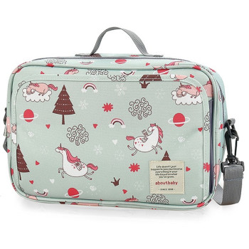 Little Story Baby Diaper Changing Clutch Kit-Green
