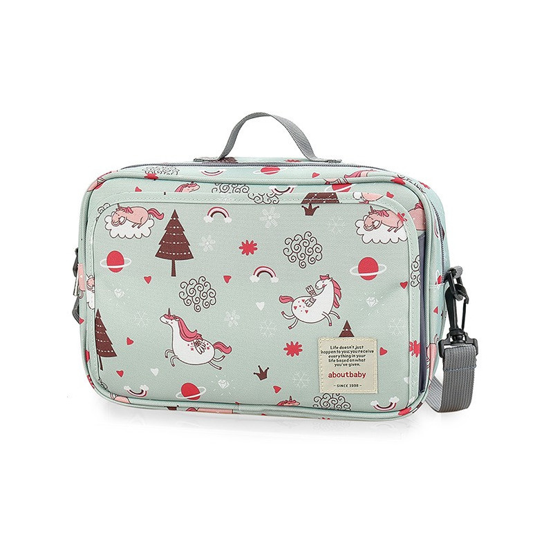 Little Story Baby Diaper Changing Clutch Kit-Green
