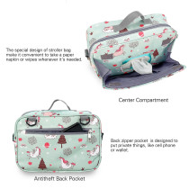Little Story Baby Diaper Changing Clutch Kit-Green