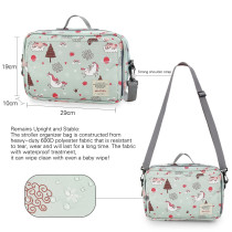 Little Story Baby Diaper Changing Clutch Kit-Green